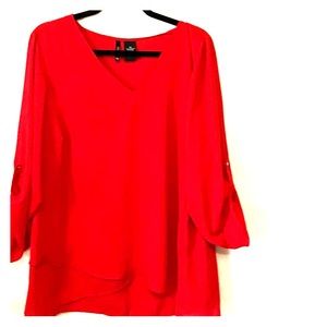New directions red blouse